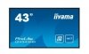 IIYAMA Monitor wielkoformatowy 43 cale LE4341S-B1 IPS,FHD,18^7,LAN,HDMI